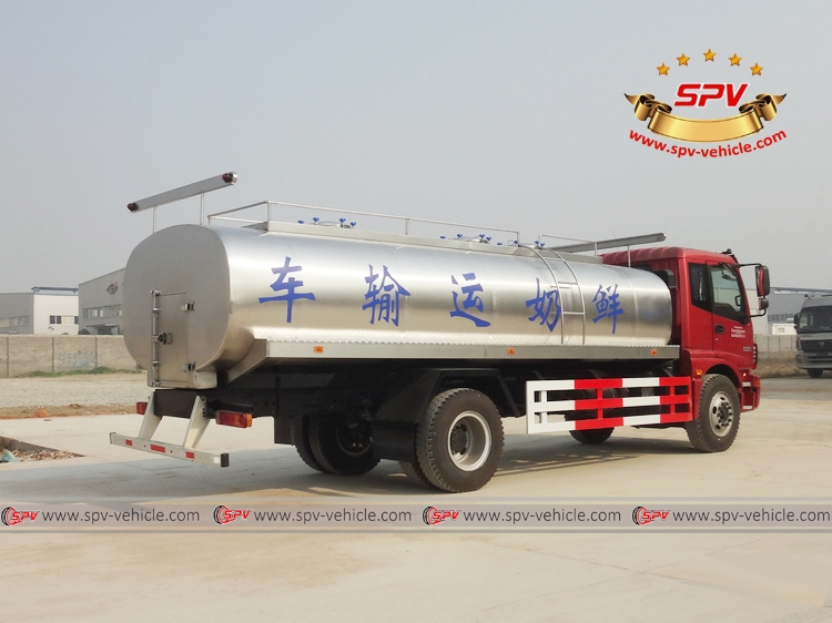 10,000 Litres Milk Tanker Truck-Foton-RB 10,000 Litres Milk Tanker Truck-Foton-RB